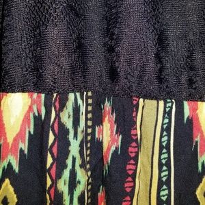 Just be Aztec maxi dress